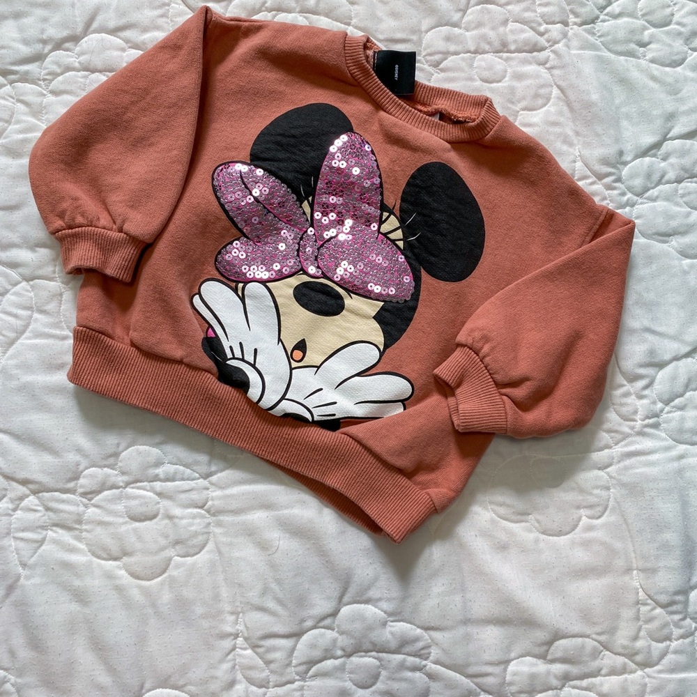 Disney x Zara Minnie Mouse Sweatshirt